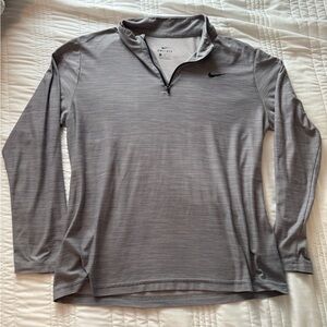 Nike Dri-FIT Light Gray Hoodie